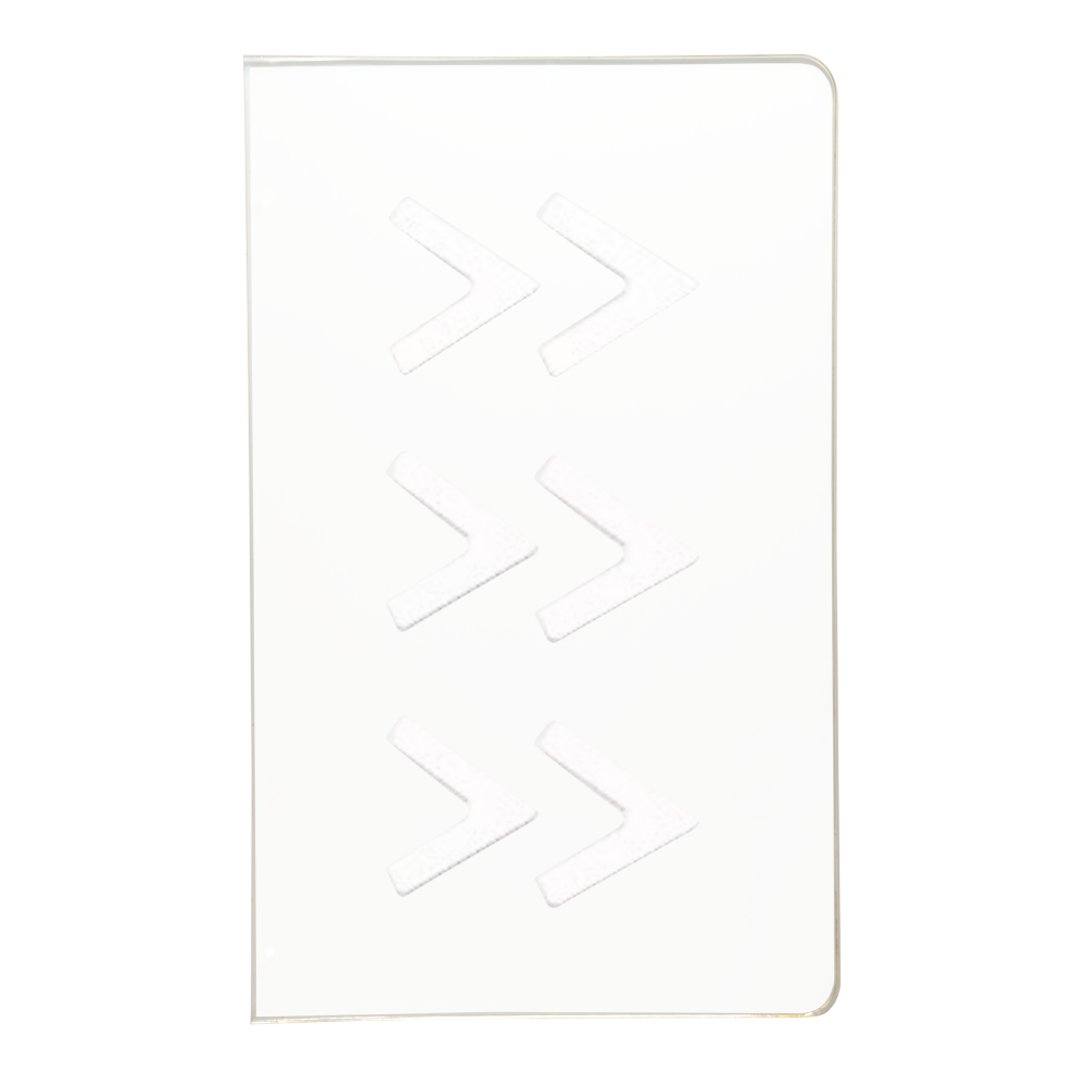 MARCA BLANCA TS-SG808-D900-HIGH - Puerta para torno - Compatible con TS-SG808 - 414 (An) x 1296 (Al) x 10 (Fo) mm - Orificios de instalación - Material acrílico - Incluye dos puertas - imagen 2