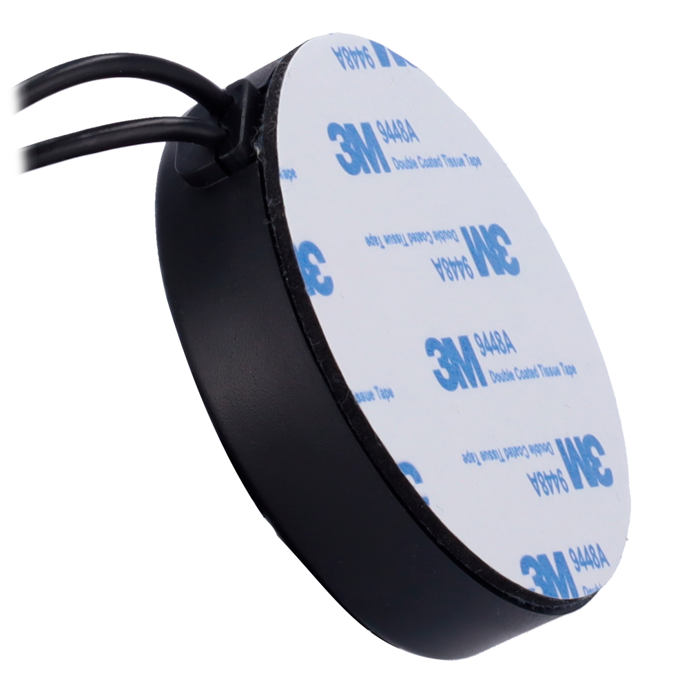 MARCA BLANCA ANT-4G-03D-G-O-ORV-ST - Antena combo 4G y GPS adhesiva. - Frecuencia celular 4G de 698-2700 MHz. - Interfaz con 2 conectores de tipo SMA Macho. - Diseñada para instalación mediante adhesivo. - Ganancia de señal de +-3 dBi en ambas funciones - imagen 2
