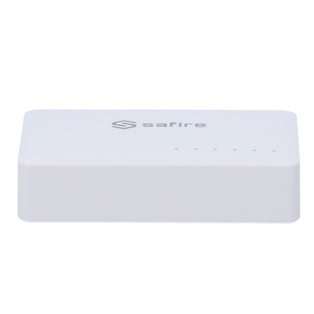 SAFIRE SF-SW05-G - Safire - Switch de sobremesa - 5 puertos Gigabit - Velocidad 10/100/1000 Mbps - Plug &amp; Play - Tecnología de ahorro de energía - imagen 2