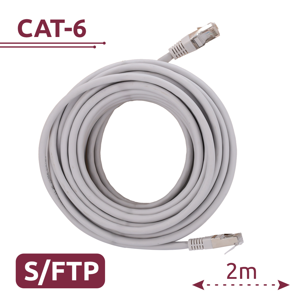 SAFIRE SFTP6A-H-2W - Cable SFTP - Ethernet - Conectores RJ45 - Categoría 6A - 2 m - Color blanco - imagen 2
