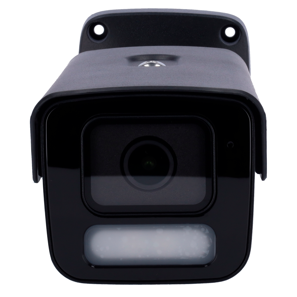 UNIVIEW UV-IPC2B14SE-ADF28K-WP-I1-BLACK - Cámara Bullet IP Uniview - Prime - 4 MP | Lente 2.8 mm | microSD 512 GB - Luz blanca 40 m | WDR 130 dB - Color Hunter con tecnología WISE-ISP - PoE | SIP | UMD | Conteo | IP67 | IK0 - Mic | Alarma | Audio | Reset - imagen 2