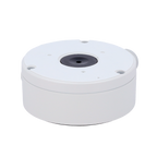 MILESIGHT MS-A83 - Caja de conexiones Milesight - Para cámara mini domo de intemperie - Instalación en techo o pared - Pasador de cables base y lateral - Ø122mm x 45.5mm - imagen 2