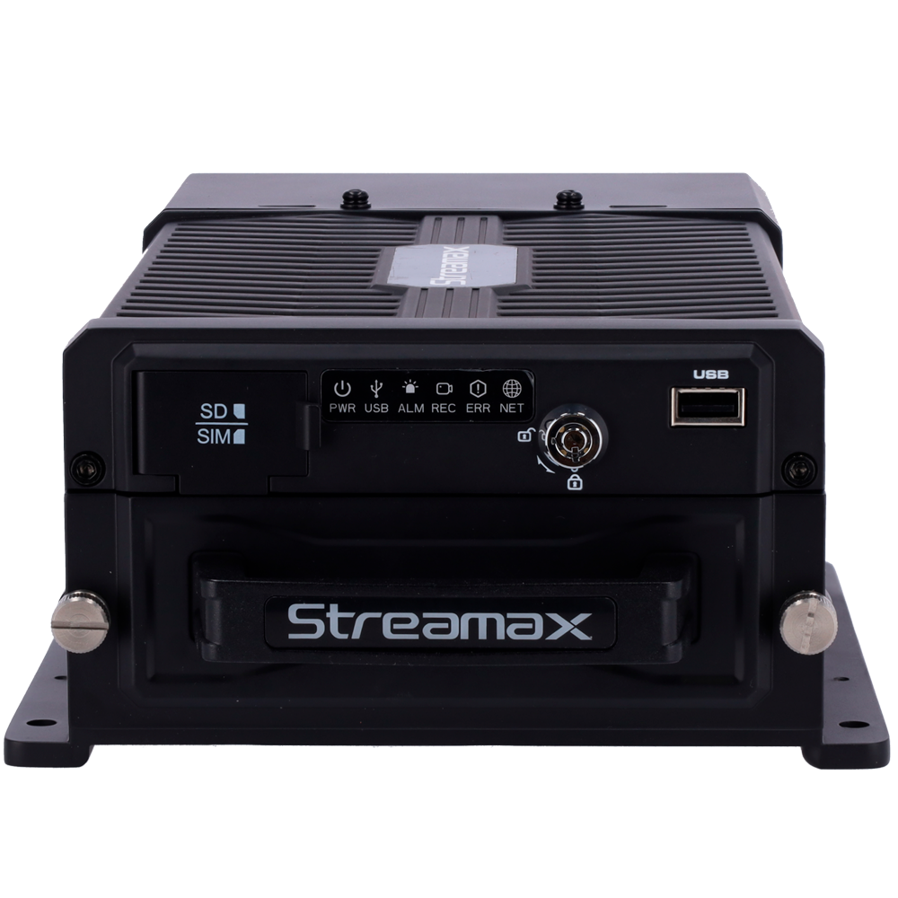 STREAMAX ST-X3N-PRO-PTH0404-GPS4GW - Streamax - Grabador NVR para embarcar en vehículo - 4 CH AHD y 4 CH IP / Compresión H.265/H.264 - Resolución máxima 1080p - Comunicación 4G | GPS | Alarmas - Admite 1 HDD 2.5" - imagen 2
