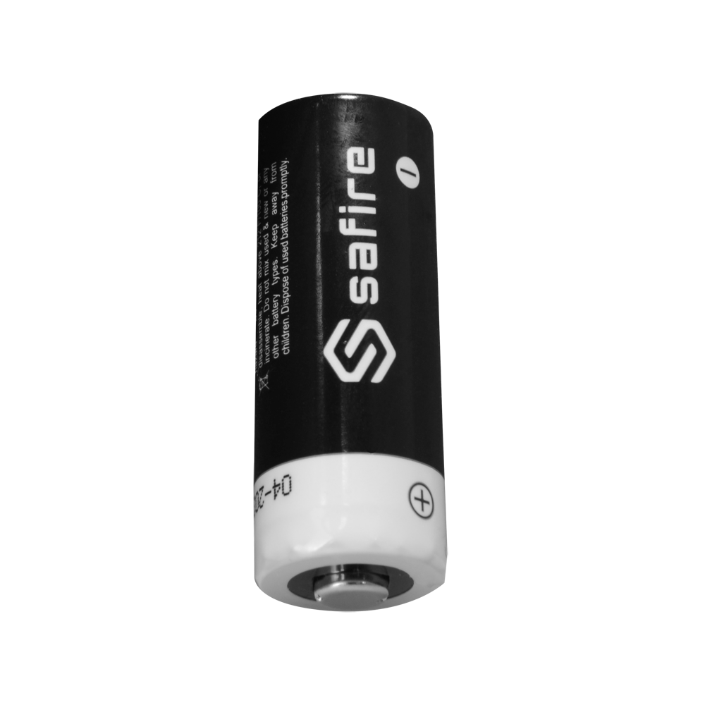 SAFIRE BATT-CR17450 - Pila CR17450 / 4/5A / CR8L - Safire - Litio Li-MnO2 no recargable - Tensión 3.0V - Capacidad nominal 2500mAh - Compatible Visonic PG8994 y PG8944 - imagen 2