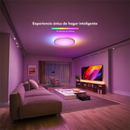 GOVEE GV-CEILING-H80A1-12IN-ROUND - Plafón Govee redondo doble LED - Wi-Fi 2.4 GHz + Bluetooth - Color segmentado + Blanco cálido/frío - Intensidad 2400 lúmenes - Matter / Homekit / Alexa / Google Home - Para interior / 30 cm diámetro - imagen 2