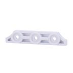 AJAX AJ-MINIHUB-W - Abrazadera de sujeción de cables - AJ-HUB-W, AJ-HUBPLUS-W, AJ-HUB2-W, AJ-HUB2-4G-W - AJ-HUB2PLUS-W, AJ-REX-W y AJ-REX2-W - Instalación sencilla - Plástico ABS - Color blanco - imagen 2