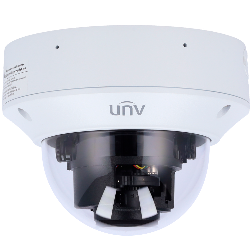 UNIVIEW UV-IPC3234SA-AHDZK-PI-I1 - Cámara Domo IP Uniview - Gama Prime - 4 MP | Lente motorizada 2.7~13.5 mm | 5X Zoom - IR 40m | WDR 130 dB | microSD 512 GB - LightHunter | Análisis estadístico | 60 FPS - PoE | SIP | UMD | IP67 | IK10 - Audio | Alarmas | - imagen 2