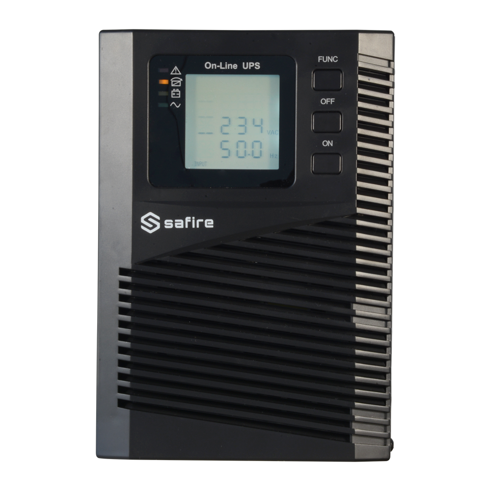 KSTAR UPS3000VA-ON-4IEC - SAI online - Potencia 3000VA/2700W - Entrada 200~240 Vac / Salida 200~240 Vac - 4 salidas backup tipo IEC protegidas - Tiempo de recarga 4~5 h - 6 baterías de plomo-ácido selladas (incluidas) - imagen 2