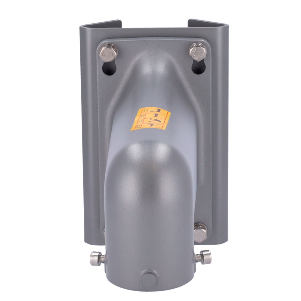 HIKVISION DS-1602ZJ-pole-P - Soporte de poste - Para domos motorizadas - Apto para uso en exterior - Color gris platino - Pasador de cables - 117 (An) x 194 (Al) x 451.3 (Fo) mm - imagen 2