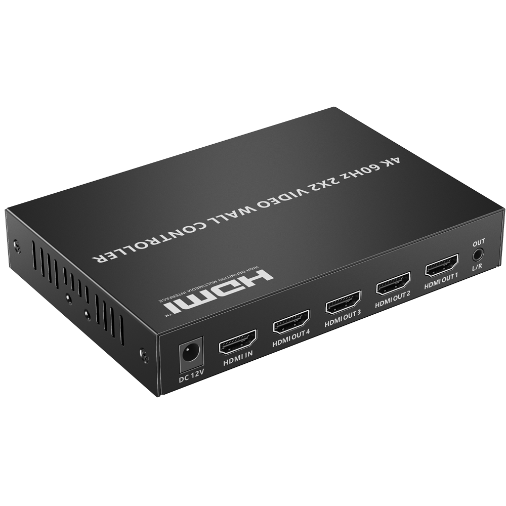 LENKENG HDMI-VW-4-4K - Electronica Videowall HDMI - Videowall 2x2 - Permite 1:4 - Resolución 4K - imagen 2