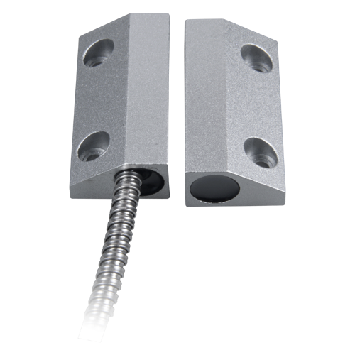 MARCA BLANCA MC-SMMC-A2 - Contacto magnético - Apto para instalar en metal - Tecnología Reed Alta potencia - Sistema de conexión de 2 hilos protegidos por malla metálica - Resistencia a choques mecánicos y eléctricos - imagen 2