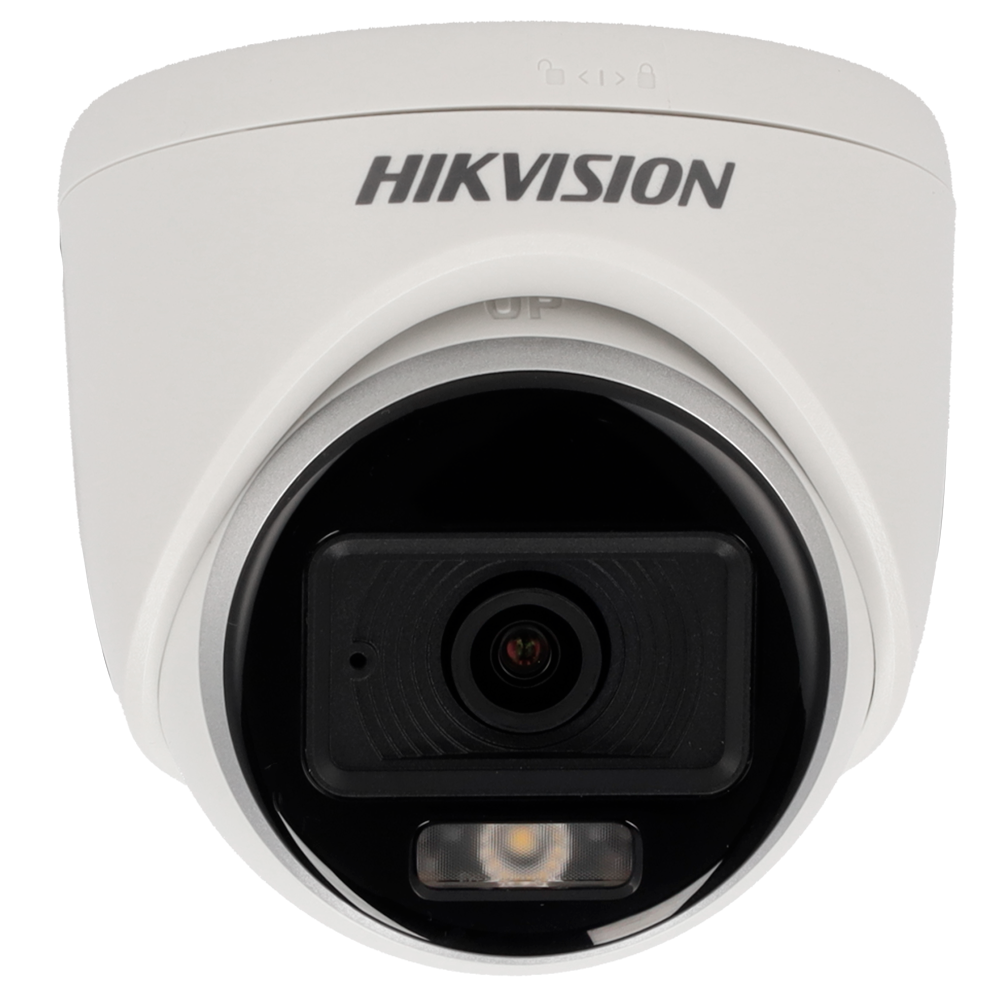 HIKVISION DS-2CE70DF0T-LPFS(2.8mm) - Hikvision - Cámara Domo 4en1 Gama Value - Resolución 1080p (1920x1080) - Lente 2.8 mm | Luz híbrida alcance 20 m - ColorVu: imagen a color 24 horas - Apta para interior | Micrófono integrado - imagen 2