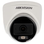 HIKVISION DS-2CE70DF0T-LPFS(2.8mm) - Hikvision - Cámara Domo 4en1 Gama Value - Resolución 1080p (1920x1080) - Lente 2.8 mm | Luz híbrida alcance 20 m - ColorVu: imagen a color 24 horas - Apta para interior | Micrófono integrado - imagen 2