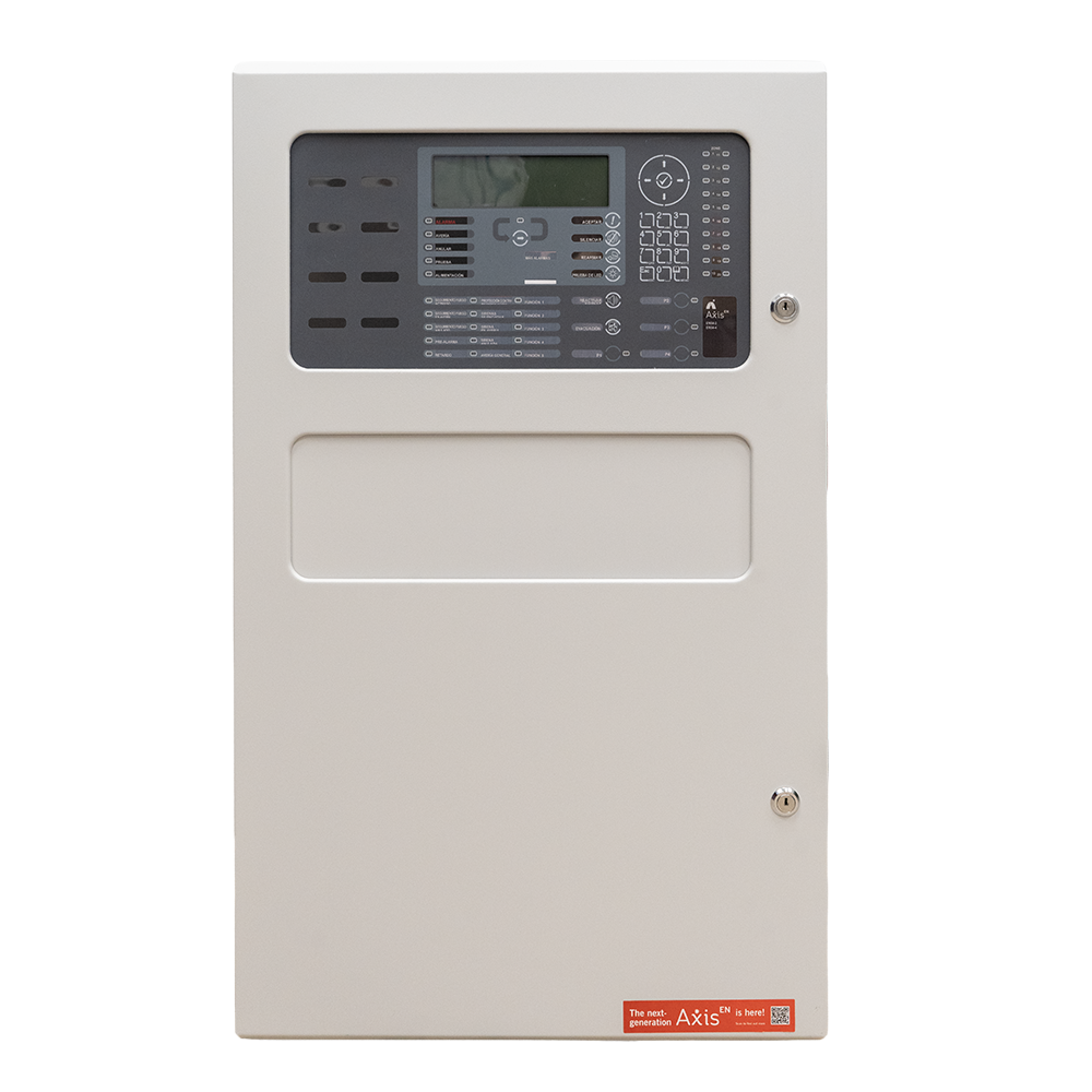ADVANCED ADV-AXIS-5804-ES - Central Advanced de 4 lazos ampliable a 8 - Hasta 240 dispositivos por lazo - 2 lazos preinstalado mas 2 adicionales - Pantalla LCD personalizable - Certificados EN54-2, EN54-4, EN54-13 - Compatible con Argus Vega, Apollo, Hoch - imagen 2