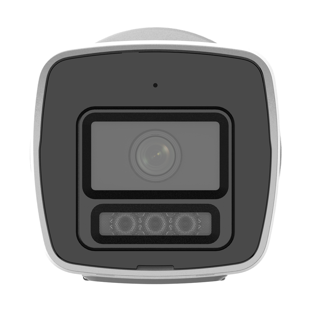 HIKVISION DS-2CD1027G3-LIU(4mm) - Cámara Bullet IP gama VALUE - Resolución 2 Mpx (1920x1080) | Lente 4 mm - IR 30 m | Luz blanca 30 m | Micrófono integrado - ColorVu 3.0: imagen a color 24 horas - Detección de movimiento 3.0 - 120 dB WDR | PoE | Grado de - imagen 2