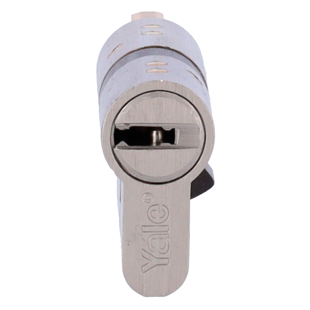 YALE-CYLINDER-HSK-3530 - Cilindro de alta seguridad doble embrague - Anti-bumping, ganzúa, taladro y rotura - Apto para YALE-LINUS-L2 - Sistema de 7 pitones activos y 2 sensores - Dimensiones 35 (interior) x 30 (exterior) mm - Incluye 2 llaves físicas - imagen 2
