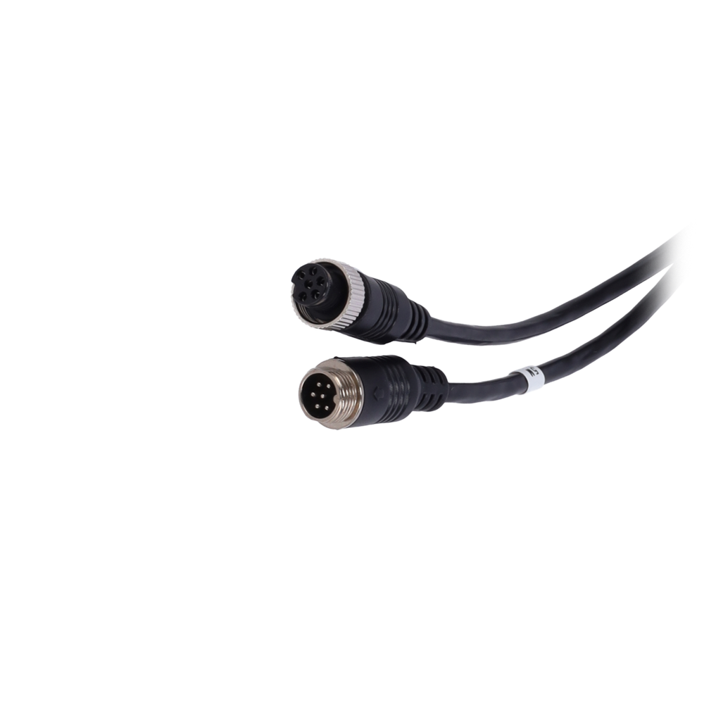 MARCA BLANCA VW-6PIN-IP-50 - Cable para cámaras IP - Conector M12 aviación - 6 Pines - Longitud 5m - Hembra - Hembra - imagen 2