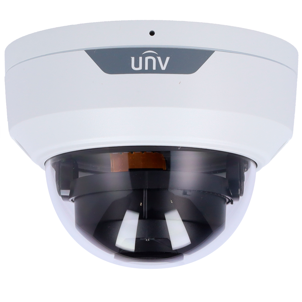 UNIVIEW UV-IPC324LE-ADF28K-H - Cámara Domo IP Uniview - Gama Easy - 4 MP | Lente 2.8 mm | microSD 512 GB - IR 30 m | WDR 120 dB - - PoE | UMD | IP67 | IK10 - Micrófono integrado - imagen 2