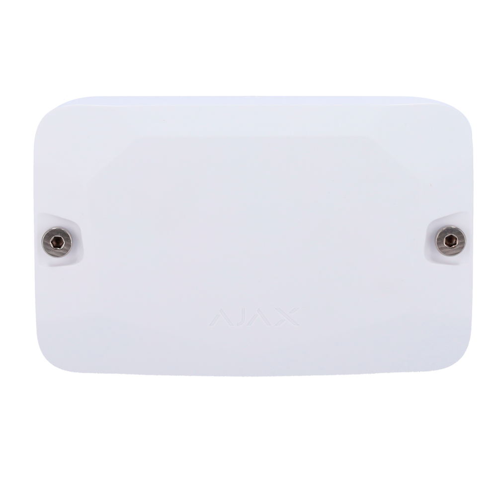 AJAX FIBRA-CASE-A106-W - Carcasa - Certificado NFA2P y Grado 3 - Espacio para un módulo Fibra - Compatible con los dispositivos Fibra: - LineProtect, LineSplit y MultiRelay - Nivel de burbuja preinstalado - Protección antisabotaje disponible - imagen 2