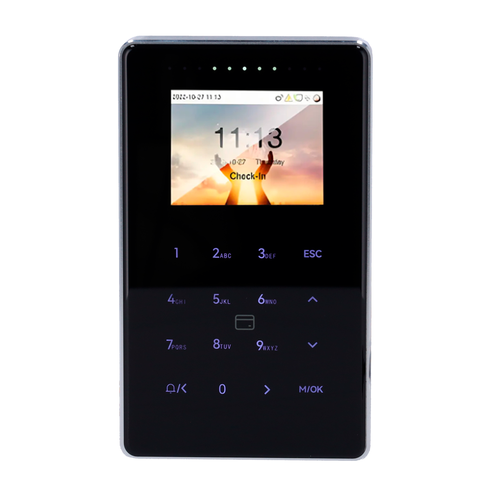 ZKTECO ZK-SC800-12-W-B - Control de acceso y presencia IP65 IK04 - Tarjeta EM/MF y PIN - 50.000 tarjetas | 200.000 registros - 2.4" TFT | TCP/IP, WiFi, RS485 y Wiegand - Soft. Presencia: ZKBioTime 8 y GoTime Cloud - Soft. Accesos: ZKBioCV - imagen 2