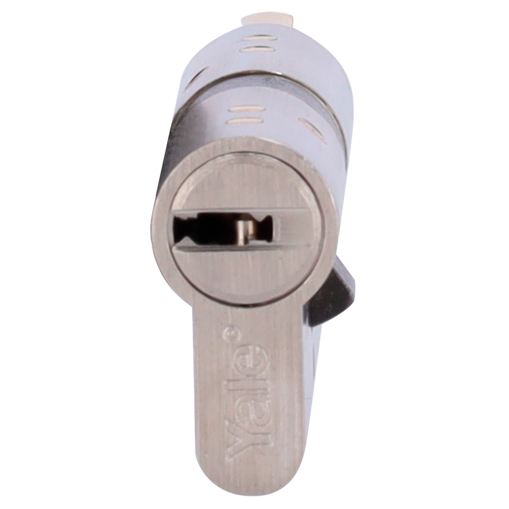 YALE-CYLINDER-HSK-3535 - Cilindro de alta seguridad doble embrague - Anti-bumping, ganzúa, taladro y rotura - Apto para YALE-LINUS-L2 - Sistema de 7 pitones activos y 2 sensores - Dimensiones 35 (interior) x 35 (exterior) mm - Incluye 2 llaves físicas - imagen 2
