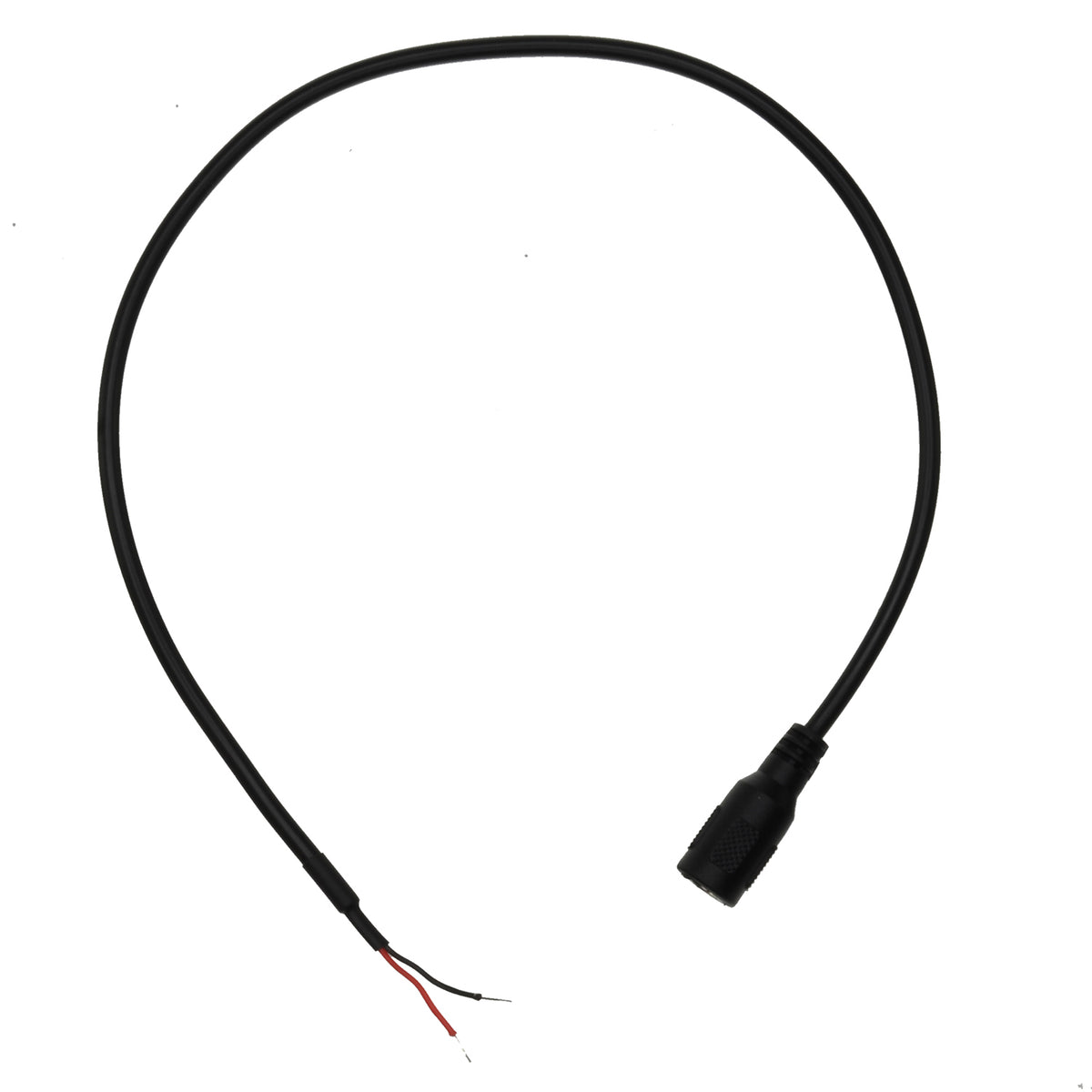 SAFIRE CON-DCF - Cable Rojo/Negro paralelo - 400 mm de largo - Terminales positivo/negativo - Conector hembra estándar - Terminales para tornillo - Permite alimentación directa - imagen 2