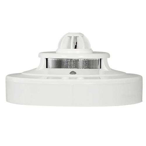 WIZMART NB-338-2H-LED - Detector convencional óptico térmico Wizmart - Doble LED de alarma para su visualización 360º - Fabricado en material ABS resistente al calor - Base no incluida - Certificado EN 54-5 y EN 54-7 - - imagen 2