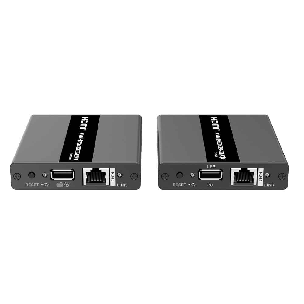 LENKENG HDMI-EXT-1080p60-KVM60 - Extensor KVM de señal HDMI - Alcance 60 m - Resolución FHD - Permite conexiones 1:1 - HDMI Loop out - POC - Alimentación por cable - imagen 2