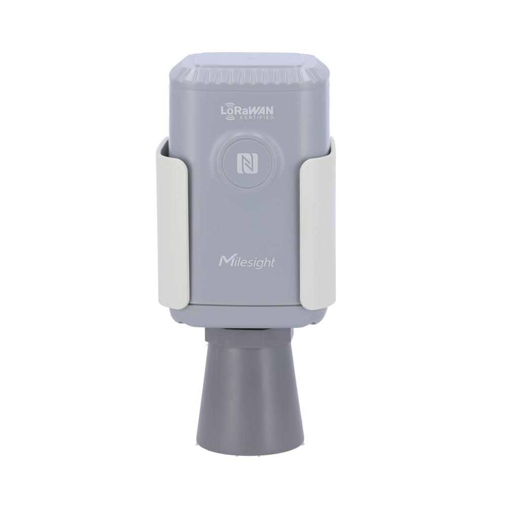 MILESIGHT MS-EM500-UDL-868M-W100 - Medición ultrasónica sin contacto de 0,5 a 10 metros - Precisión ±1% del fondo de escala, resolución 1 mm - Batería de litio 19.000 mAh con hasta 10 años de vida - IP67 estanco para exteriores, depósitos y entornos hosti - imagen 2