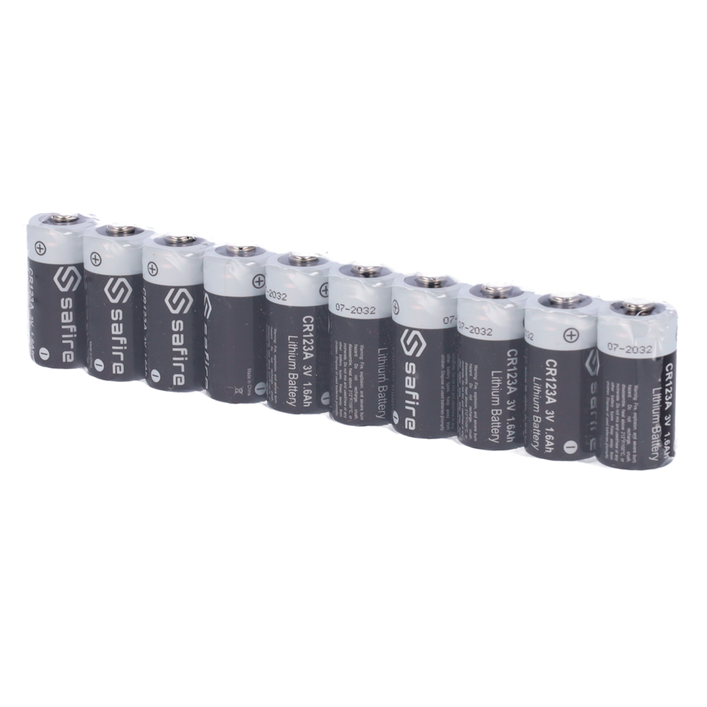 MARCA BLANCA 50XBATT-CR123A - Pack de 50x pilas CR123A / CR17345 / 5018LC - Safire - Litio Li-MnO2 no recargable - Tensión 3.0V - Capacidad nominal 1550mAh - Compatible con catálogo Ajax - imagen 2