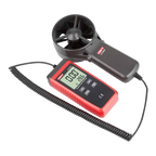 UNI-T UT363S - Anemómetro tipo Split - Sensor de velocidad del viento de alta precisión - Sensor de temperatura - Apagado automático - Valores Máximos, Mínimos y Medios - Display LCD retroiluminado - imagen 2