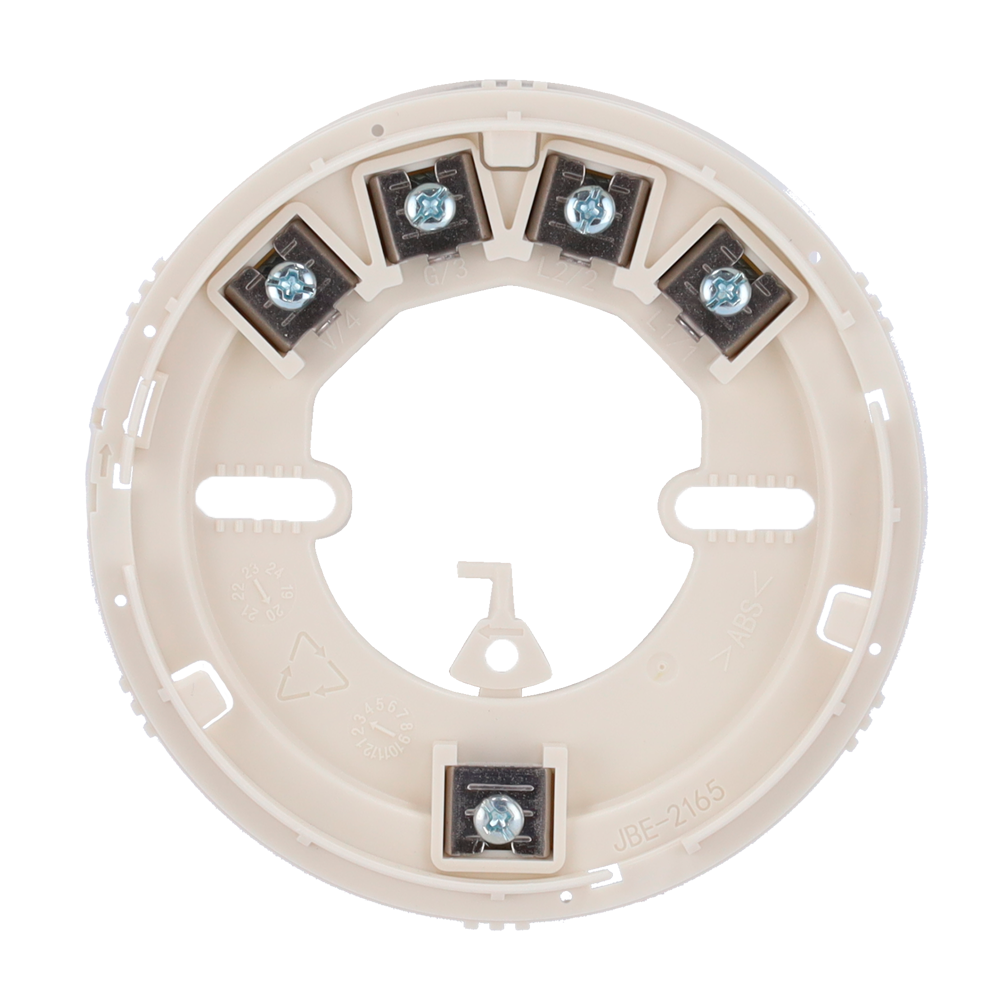 JADE BIRD JBE-2165 - Base de conexión Jade Bird - Base de 4 terminales - Conexión sin polaridad - 4 terminales, 2 de lazo y 2 de alimentación ext. - Compatible con todos los dispositivos Jade Bird - Permite conexionar indicadores o pilotos remotos - imagen 2