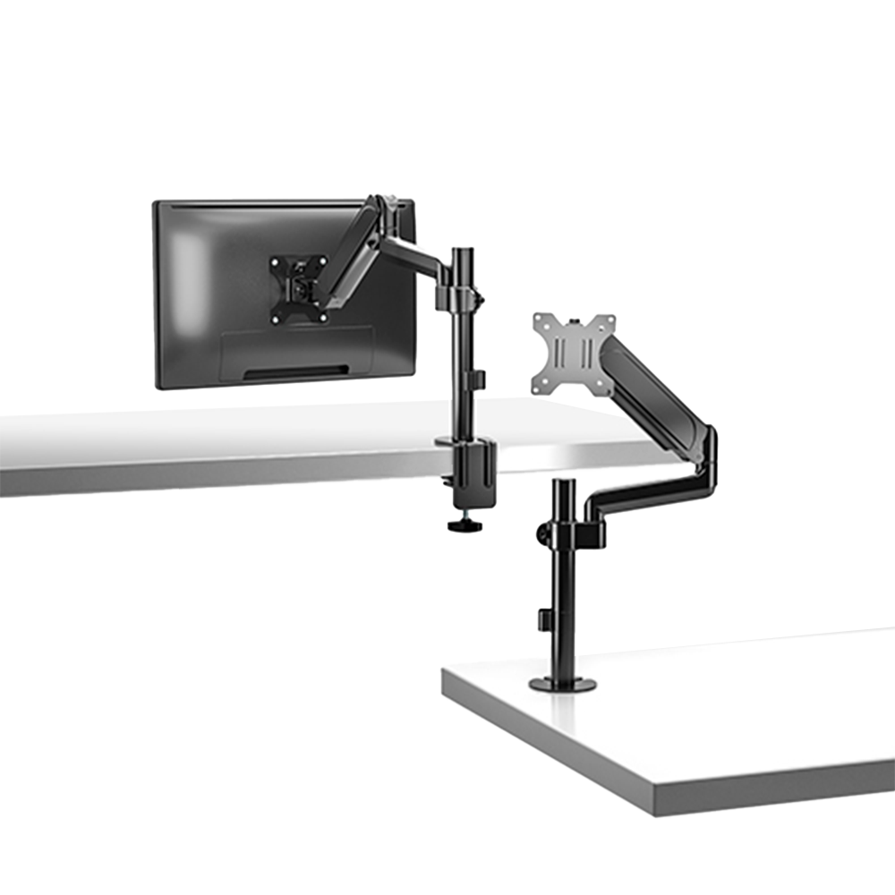 BRATECK LUMI LDT48-C012 - Brazo para monitor - Instalación en mesa - Peso soportado 9 Kg - imagen 2