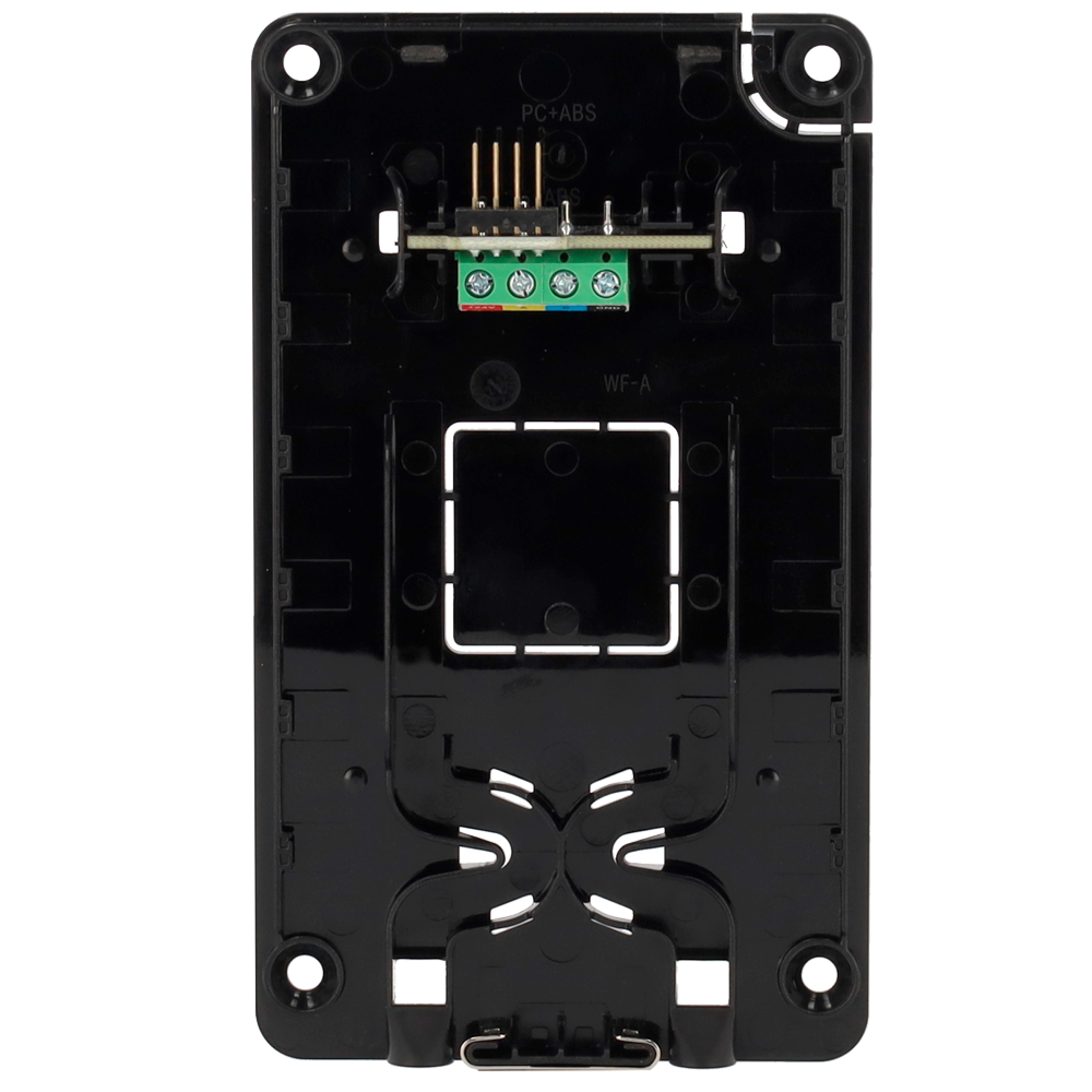 AJAX FIBRA-BRACKETKP-B - Soporte para teclado cableado - Compatible con FIBRA-KEYPAD-B - Incluye terminales de conexión - Instalación sencilla - Plástico ABS - Color negro - imagen 2