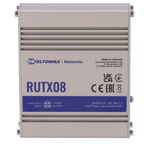 TELTONIKA TK-RUTX08 - Router Industrial Gigabit Ethernet potente - 4 puertos RJ45 de 10/100/1000 Mbps - CPU Quad-core ARM Cortex A7 a 717 MHz - Puerto USB 2.0 para almacenamiento o periféricos - Suite completa de protocolos VPN y seguridad - Alimentación - imagen 2