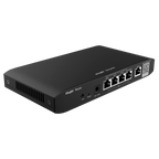 REYEE RG-EG105G-P-V3 - Reyee Router PoE Controlador Cloud - 4 Puertos PoE+ RJ45 GE + 2 Puertos RJ45 GE - 5 Puertos RJ45 10/100 /1000 Mbps - Admite hasta 2 WAN para failover o balanceo - Hasta 600 Mbps de ancho de banda - Servidor VPN IPSec, L2TP, PPTP, Op - imagen 2
