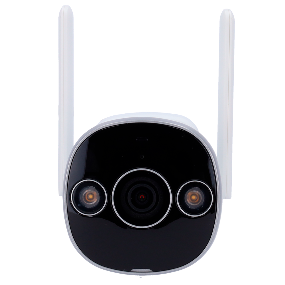 UNIARCH UV-UHO-B2D-M3F3D - Cámara IP WiFi Uniarch Panda serie B - Resolución hasta 3Mpx, alta calidad de imagen - Detección de humano y vehículo | MicroSD 128GB - Iluminación dual inteligente: IR y luz blanca - Audio bidireccional: Micrófono y altavoz - U - imagen 2