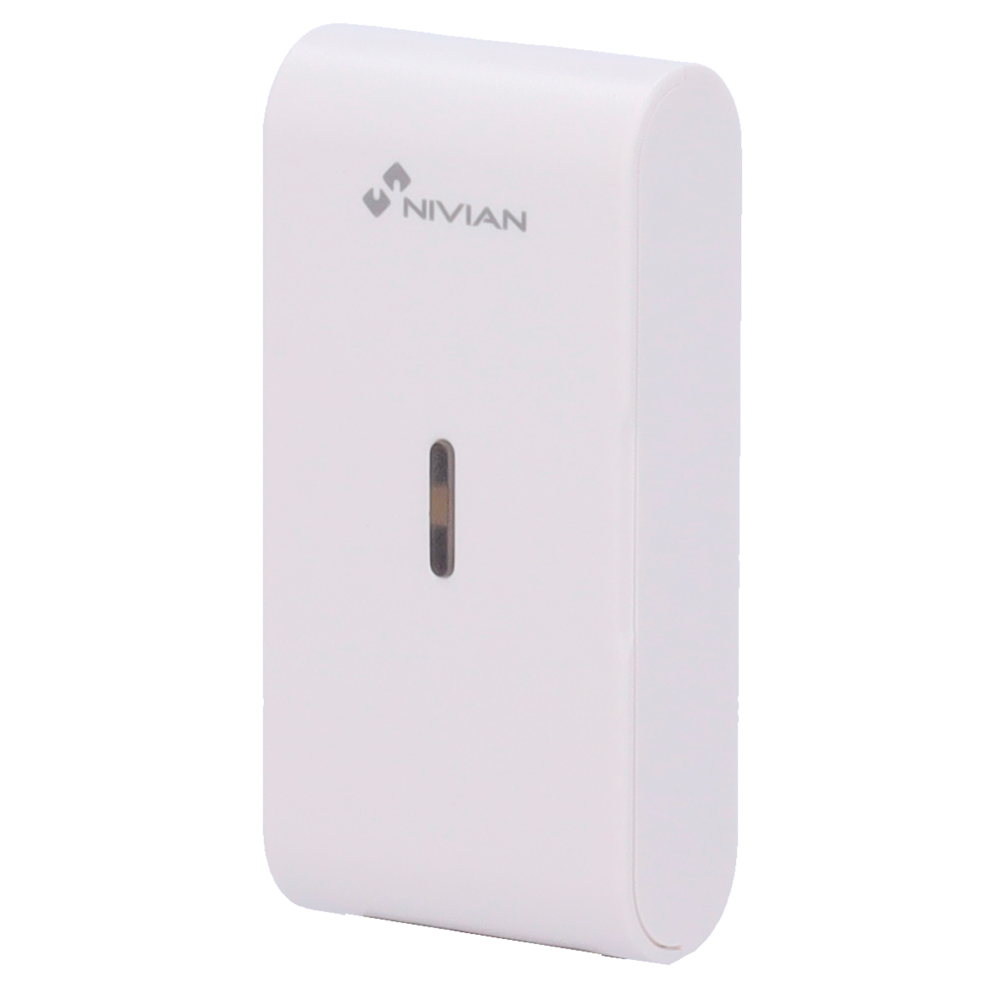NIVIAN SMART NVS-VIBRATION2 - Nivian Smart - Detector de vibración - Rotura de cristales o movimiento de objetos - Alta sensibilidad - Inalámbrico 433MHz - Compatible con paneles de alarma Nivian Smart - imagen 2
