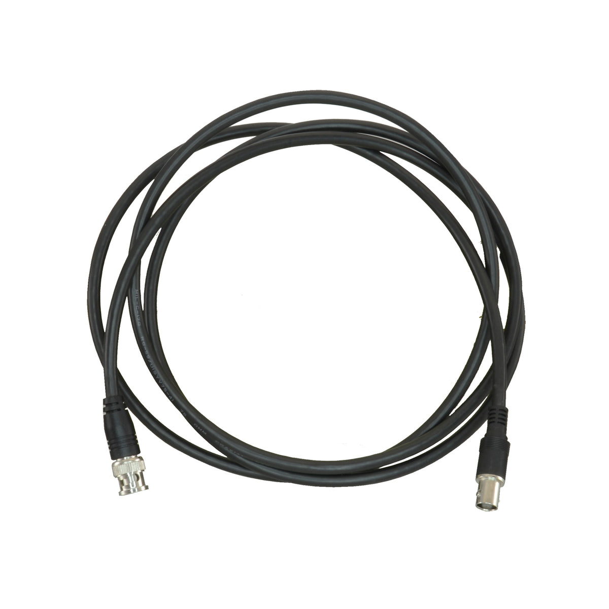 MARCA BLANCA BNC1-200MF - Cable coaxial preparado - BNC macho a BNC hembra - Coaxial RG59 - Longitud 2 m - Color negro - Construcción robusta - imagen 2