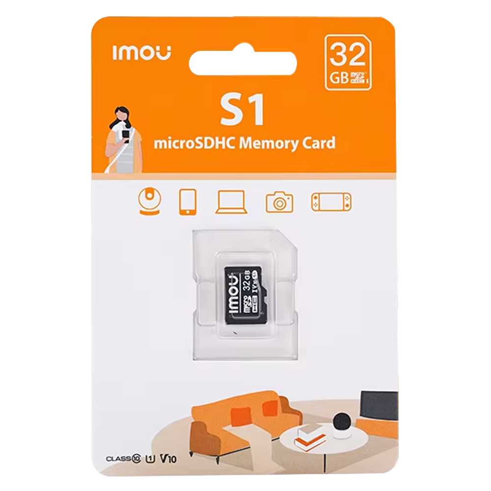 IMOU ST2-32-S1-IMOU - Tarjeta microSD Imou - Capacidad 32 GB - Clase 10 | Velocidad R/W: 95/38 MB/s - Ciclos E/P: hasta 500 - Cámaras Home, Smartphones, Tablets - imagen 2