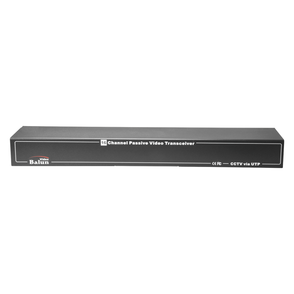 MARCA BLANCA BA616P-HD - Video Balun 4N1 (HDTVI, HDCVI, AHD y CVBS) - 16 canales pasivos - Incluye 16 BA612P-HAC - Conexión BNC y RJ45 - Alcance: 180 ~ 440 m - imagen 2