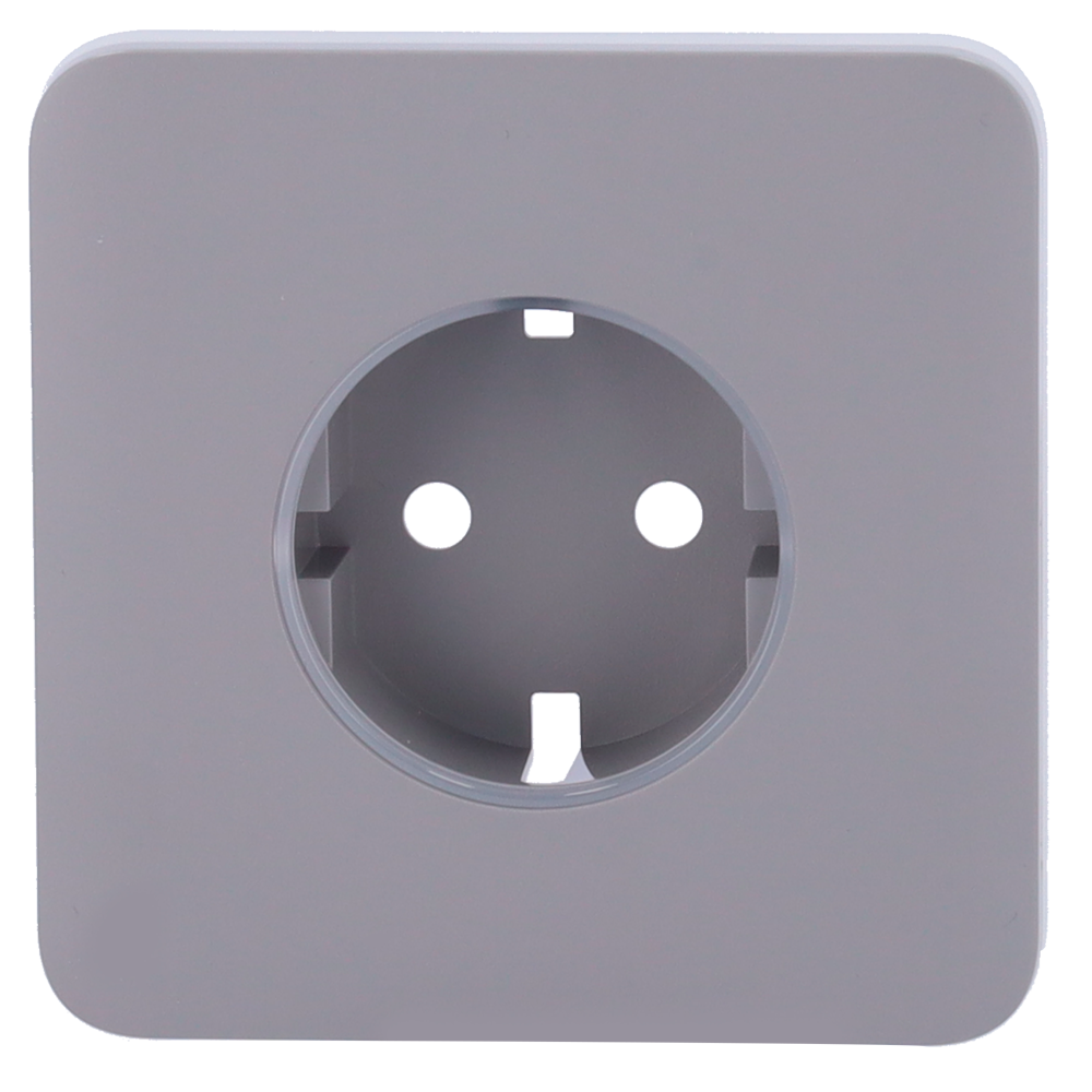 AJAX AJ-SOLOCOVER-GRE - Tapa para enchufe básico tipo F - Compatible con AJ-OUTLETCORE-BASIC - Protección contra polvo, salpicaduras, objetos - Sin monitorizacion de consumo - Sin control remoto - Color gris - imagen 2