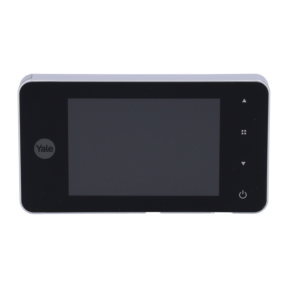 YALE-DOORVIEWER4500-SILVER - Mirilla digital con timbre - Cámara 0.3 Mpx | Ángulo de visión 105º - Pantalla LCD TFT 4" | Captura de imágenes - Puertas con espesor entre 38 y 110 mm - Alimentación con baterías AAA - Color plata - imagen 2