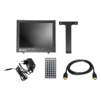 SAFIRE SF-MNT10BNC-XGA - Monitor 10" - Resolución XGA - Refresco 60 / 75 Hz - Contraste 800:1 - Tiempo de respuesta 12 ms - BNC - CVBS - imagen 2
