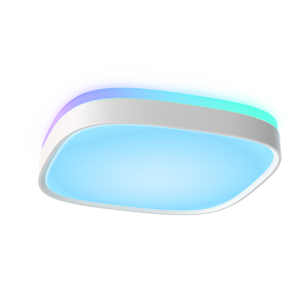 GOVEE GV-CEILING-H80A4-12IN-SQUARE - Plafón Govee cuadrado doble LED - Wi-Fi 2.4 GHz + Bluetooth - Color segmentado + Blanco cálido/frío - Intensidad 2400 lúmenes - Matter / Homekit / Alexa / Google Home - Para interior - imagen 2