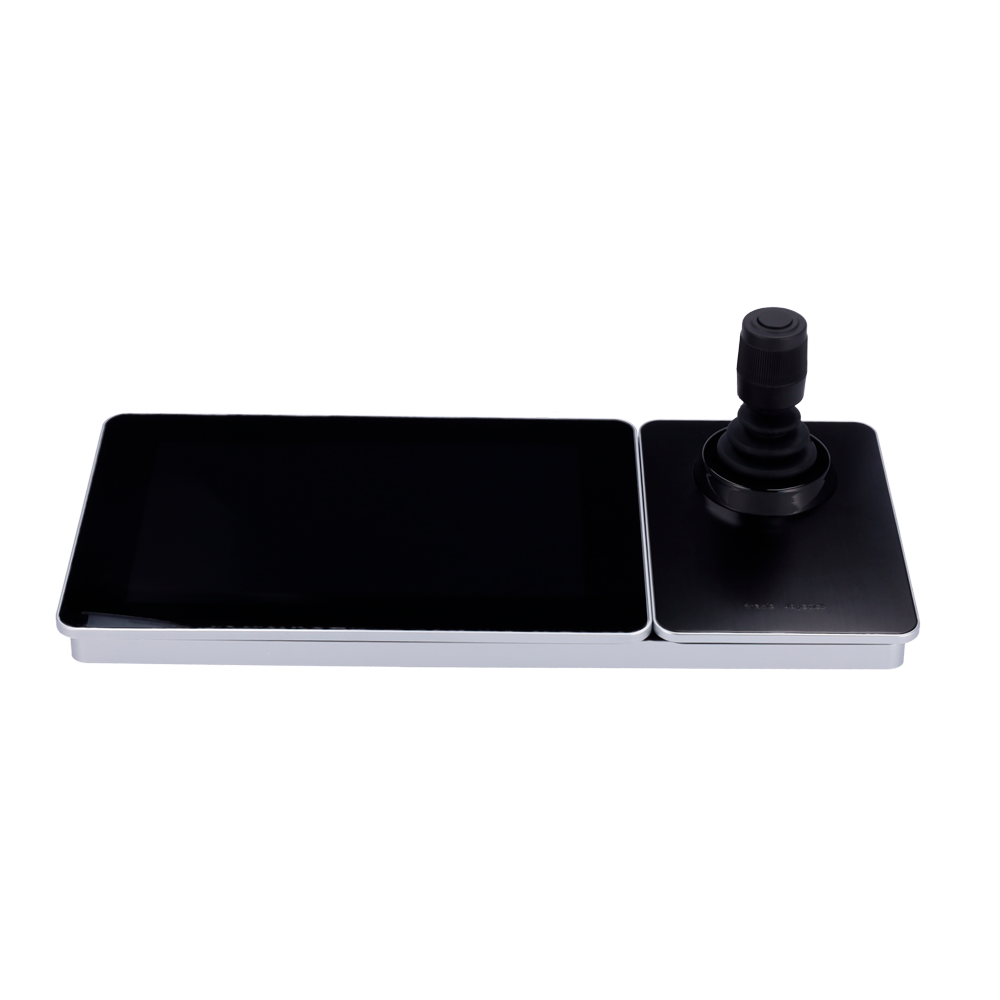 HIKVISION DS-1600KI(B) - Teclado IP Hikvision - Doble interfaz: directo o red - Pantalla LCD TFT 10.1" - Red por IP con conector RJ45 - Joystick 4 axis - Captura de imágenes en local por USB - imagen 2