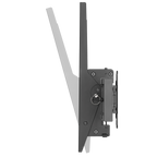 BRATECK LUMI MENUBOARD-3X1 - Soporte Menuboard - Peso soportado 50 Kg/monitor - VESA 600x400 mm/monitor - Inclinación 0º ~ -20º - Distancia a la pared 100 mm - Disposición 3x1 - imagen 2