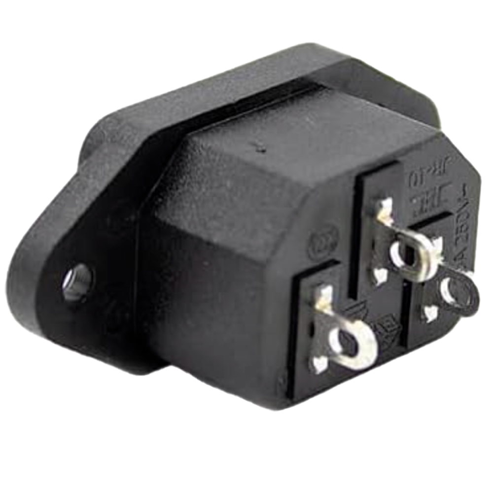 MARCA BLANCA C14PLUG-FLUSH - Adaptador - Cable AC desnudo a conector C14 - Montaje encastrado - imagen 2