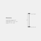 GOVEE GV-FLOOR-H60B0-170CM-TRIPLE - Lámpara Govee de suelo tri-zona - Wi-Fi 2.4 GHz + Bluetooth - Color segmentado + Blanco cálido/frío - Intensidad 1000 lúmenes - Matter / Homekit / Alexa / Google Home - Para interior - imagen 2
