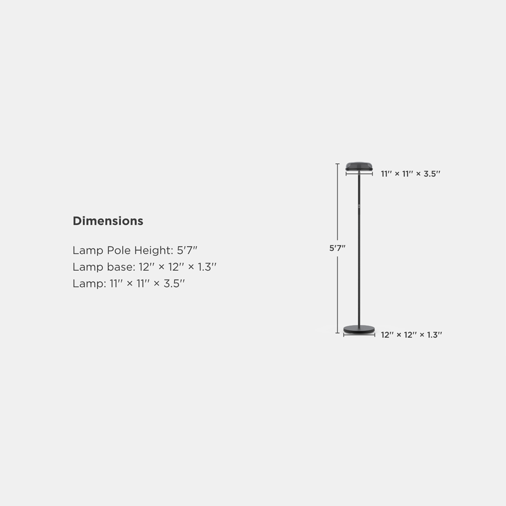 GOVEE GV-FLOOR-H60B0-170CM-TRIPLE - Lámpara Govee de suelo tri-zona - Wi-Fi 2.4 GHz + Bluetooth - Color segmentado + Blanco cálido/frío - Intensidad 1000 lúmenes - Matter / Homekit / Alexa / Google Home - Para interior - imagen 2